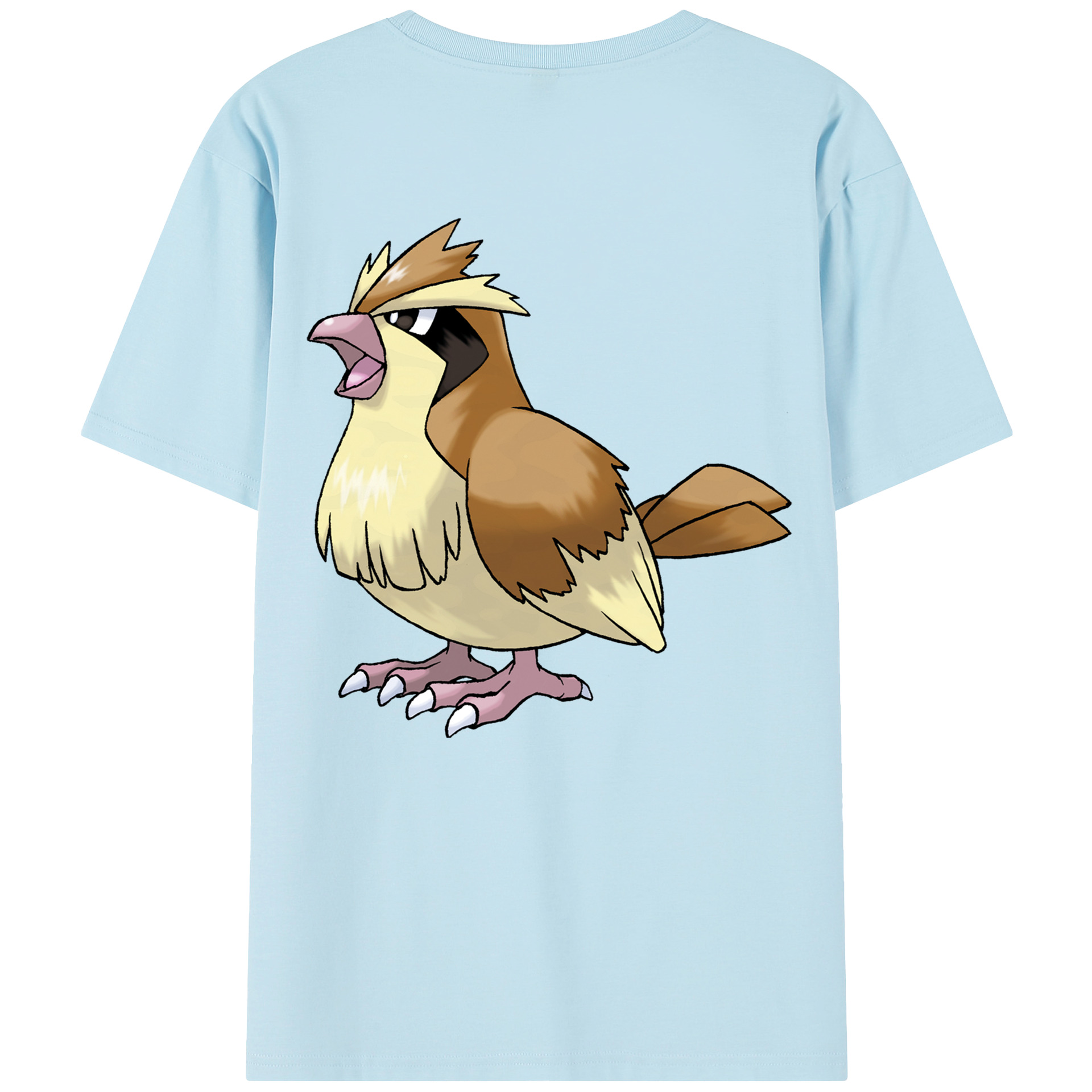 （画像用） ポケットモンスター Pokémon 綿100％半袖Tシャツ（背面プリント）